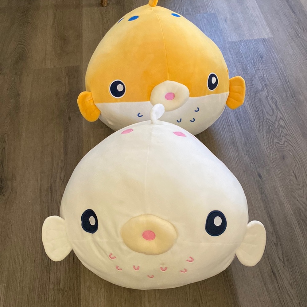 Cute PufferFish Plushie ! (only Pink/White Pushie)